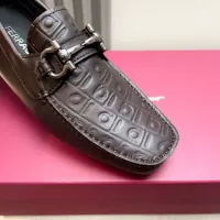 Cheap Salvatore Ferragamo Leather Shoes For Men #1330940 Replica Wholesale [$100.00 USD] [ITEM#1330940] on Replica Salvatore Ferragamo Leather Shoes
