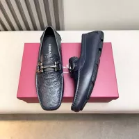 Cheap Salvatore Ferragamo Leather Shoes For Men #1330941 Replica Wholesale [$100.00 USD] [ITEM#1330941] on Replica Salvatore Ferragamo Leather Shoes