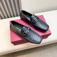 Cheap Salvatore Ferragamo Leather Shoes For Men #1330941 Replica Wholesale [$100.00 USD] [ITEM#1330941] on Replica Salvatore Ferragamo Leather Shoes