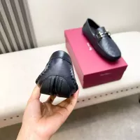 Cheap Salvatore Ferragamo Leather Shoes For Men #1330941 Replica Wholesale [$100.00 USD] [ITEM#1330941] on Replica Salvatore Ferragamo Leather Shoes