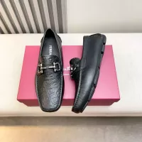Cheap Salvatore Ferragamo Leather Shoes For Men #1330942 Replica Wholesale [$100.00 USD] [ITEM#1330942] on Replica Salvatore Ferragamo Leather Shoes