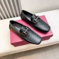 Cheap Salvatore Ferragamo Leather Shoes For Men #1330942 Replica Wholesale [$100.00 USD] [ITEM#1330942] on Replica Salvatore Ferragamo Leather Shoes