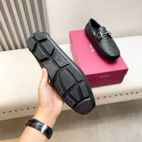 Cheap Salvatore Ferragamo Leather Shoes For Men #1330942 Replica Wholesale [$100.00 USD] [ITEM#1330942] on Replica Salvatore Ferragamo Leather Shoes