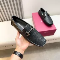 Cheap Salvatore Ferragamo Leather Shoes For Men #1330942 Replica Wholesale [$100.00 USD] [ITEM#1330942] on Replica Salvatore Ferragamo Leather Shoes