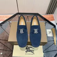 Cheap Burberry Leather Shoes For Men #1330950 Replica Wholesale [$100.00 USD] [ITEM#1330950] on Replica Burberry Leather Shoes