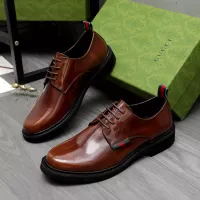 Cheap Gucci Oxfords Shoes For Men #1330998 Replica Wholesale [$100.00 USD] [ITEM#1330998] on Replica Gucci Oxfords Shoes