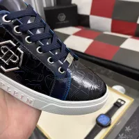 Cheap Philipp Plein PP Casual Shoes For Men #1331005 Replica Wholesale [$80.00 USD] [ITEM#1331005] on Replica Philipp Plein PP Casual Shoes