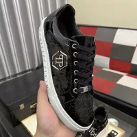 Cheap Philipp Plein PP Casual Shoes For Men #1331007 Replica Wholesale [$80.00 USD] [ITEM#1331007] on Replica Philipp Plein PP Casual Shoes