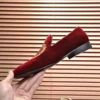 Cheap Versace Leather Shoes For Men #1331027 Replica Wholesale [$85.00 USD] [ITEM#1331027] on Replica Versace Leather Shoes