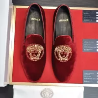 Cheap Versace Leather Shoes For Men #1331029 Replica Wholesale [$85.00 USD] [ITEM#1331029] on Replica Versace Leather Shoes
