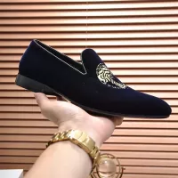 Cheap Versace Leather Shoes For Men #1331030 Replica Wholesale [$85.00 USD] [ITEM#1331030] on Replica Versace Leather Shoes