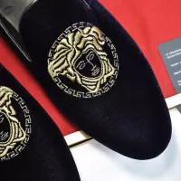Cheap Versace Leather Shoes For Men #1331030 Replica Wholesale [$85.00 USD] [ITEM#1331030] on Replica Versace Leather Shoes