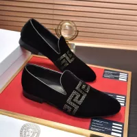 Cheap Versace Leather Shoes For Men #1331032 Replica Wholesale [$85.00 USD] [ITEM#1331032] on Replica Versace Leather Shoes