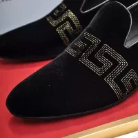 Cheap Versace Leather Shoes For Men #1331032 Replica Wholesale [$85.00 USD] [ITEM#1331032] on Replica Versace Leather Shoes