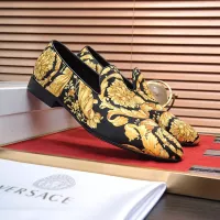 Cheap Versace Leather Shoes For Men #1331033 Replica Wholesale [$85.00 USD] [ITEM#1331033] on Replica Versace Leather Shoes