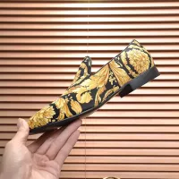 Cheap Versace Leather Shoes For Men #1331033 Replica Wholesale [$85.00 USD] [ITEM#1331033] on Replica Versace Leather Shoes