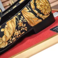 Cheap Versace Leather Shoes For Men #1331033 Replica Wholesale [$85.00 USD] [ITEM#1331033] on Replica Versace Leather Shoes