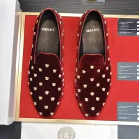 Cheap Versace Leather Shoes For Men #1331034 Replica Wholesale [$88.00 USD] [ITEM#1331034] on Replica Versace Leather Shoes