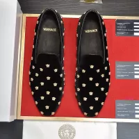 Cheap Versace Leather Shoes For Men #1331035 Replica Wholesale [$88.00 USD] [ITEM#1331035] on Replica Versace Leather Shoes