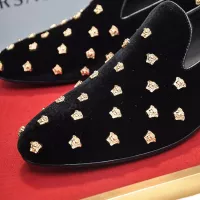 Cheap Versace Leather Shoes For Men #1331035 Replica Wholesale [$88.00 USD] [ITEM#1331035] on Replica Versace Leather Shoes