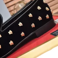 Cheap Versace Leather Shoes For Men #1331035 Replica Wholesale [$88.00 USD] [ITEM#1331035] on Replica Versace Leather Shoes