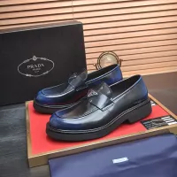 Cheap Prada Leather Shoes For Men #1331041 Replica Wholesale [$140.00 USD] [ITEM#1331041] on Replica Prada Leather Shoes