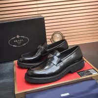 Cheap Prada Leather Shoes For Men #1331042 Replica Wholesale [$140.00 USD] [ITEM#1331042] on Replica Prada Leather Shoes
