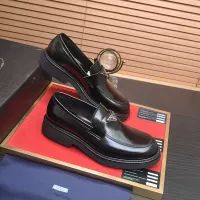 Cheap Prada Leather Shoes For Men #1331042 Replica Wholesale [$140.00 USD] [ITEM#1331042] on Replica Prada Leather Shoes