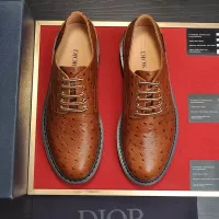 Cheap Christian Dior Leather Shoes For Men #1331047 Replica Wholesale [$102.00 USD] [ITEM#1331047] on Replica Christian Dior Leather Shoes