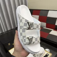 Cheap Louis Vuitton Slippers For Men #1331060 Replica Wholesale [$56.00 USD] [ITEM#1331060] on Replica Louis Vuitton Slippers