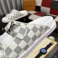 Cheap Louis Vuitton Slippers For Men #1331060 Replica Wholesale [$56.00 USD] [ITEM#1331060] on Replica Louis Vuitton Slippers