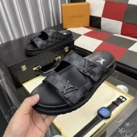 Cheap Louis Vuitton Slippers For Men #1331061 Replica Wholesale [$56.00 USD] [ITEM#1331061] on Replica Louis Vuitton Slippers