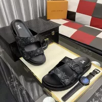 Cheap Louis Vuitton Slippers For Men #1331062 Replica Wholesale [$56.00 USD] [ITEM#1331062] on Replica Louis Vuitton Slippers