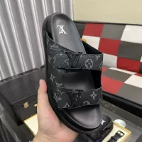 Cheap Louis Vuitton Slippers For Men #1331062 Replica Wholesale [$56.00 USD] [ITEM#1331062] on Replica Louis Vuitton Slippers