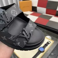Cheap Louis Vuitton Slippers For Men #1331062 Replica Wholesale [$56.00 USD] [ITEM#1331062] on Replica Louis Vuitton Slippers
