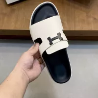 Cheap Hermes Slippers For Men #1331075 Replica Wholesale [$82.00 USD] [ITEM#1331075] on Replica Hermes Slippers