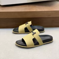 Cheap Hermes Slippers For Men #1331076 Replica Wholesale [$82.00 USD] [ITEM#1331076] on Replica Hermes Slippers