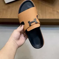 Cheap Hermes Slippers For Men #1331077 Replica Wholesale [$82.00 USD] [ITEM#1331077] on Replica Hermes Slippers