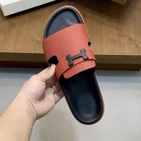 Cheap Hermes Slippers For Men #1331078 Replica Wholesale [$82.00 USD] [ITEM#1331078] on Replica Hermes Slippers