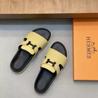 Cheap Hermes Slippers For Men #1331087 Replica Wholesale [$82.00 USD] [ITEM#1331087] on Replica Hermes Slippers