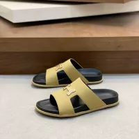 Cheap Hermes Slippers For Men #1331112 Replica Wholesale [$82.00 USD] [ITEM#1331112] on Replica Hermes Slippers