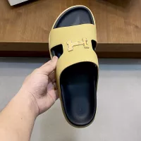 Cheap Hermes Slippers For Men #1331112 Replica Wholesale [$82.00 USD] [ITEM#1331112] on Replica Hermes Slippers