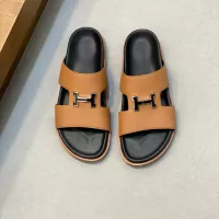 Cheap Hermes Slippers For Men #1331115 Replica Wholesale [$82.00 USD] [ITEM#1331115] on Replica Hermes Slippers
