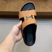 Cheap Hermes Slippers For Men #1331115 Replica Wholesale [$82.00 USD] [ITEM#1331115] on Replica Hermes Slippers