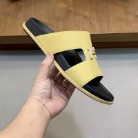 Cheap Hermes Slippers For Men #1331121 Replica Wholesale [$82.00 USD] [ITEM#1331121] on Replica Hermes Slippers
