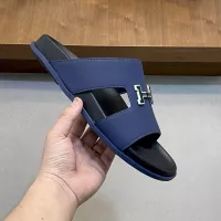 Cheap Hermes Slippers For Men #1331125 Replica Wholesale [$82.00 USD] [ITEM#1331125] on Replica Hermes Slippers