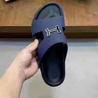 Cheap Hermes Slippers For Men #1331125 Replica Wholesale [$82.00 USD] [ITEM#1331125] on Replica Hermes Slippers