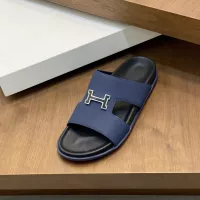 Cheap Hermes Slippers For Men #1331125 Replica Wholesale [$82.00 USD] [ITEM#1331125] on Replica Hermes Slippers