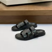Cheap Hermes Slippers For Men #1331127 Replica Wholesale [$82.00 USD] [ITEM#1331127] on Replica Hermes Slippers