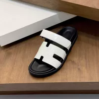 Cheap Hermes Slippers For Men #1331128 Replica Wholesale [$82.00 USD] [ITEM#1331128] on Replica Hermes Slippers